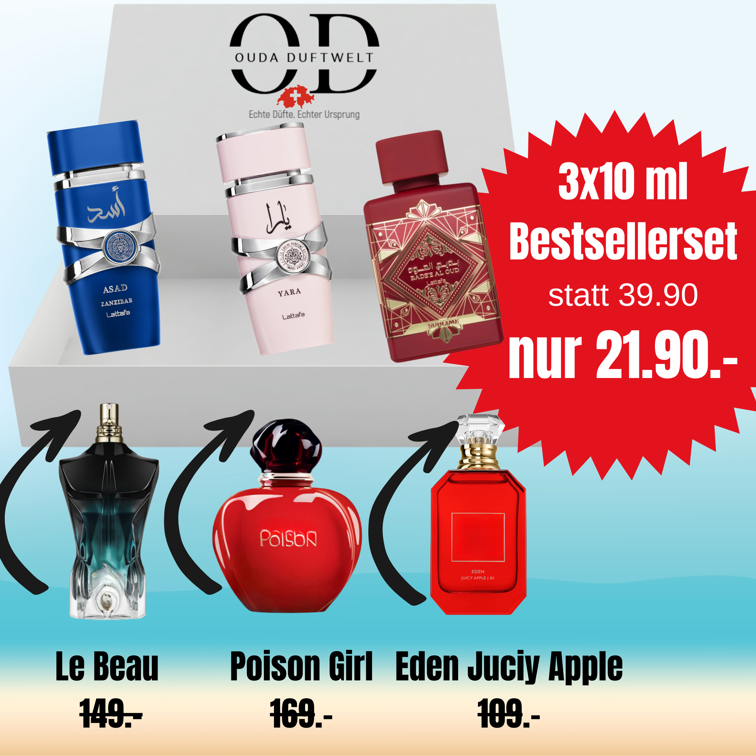 Sommerzauber – Orientalische Frische im Set