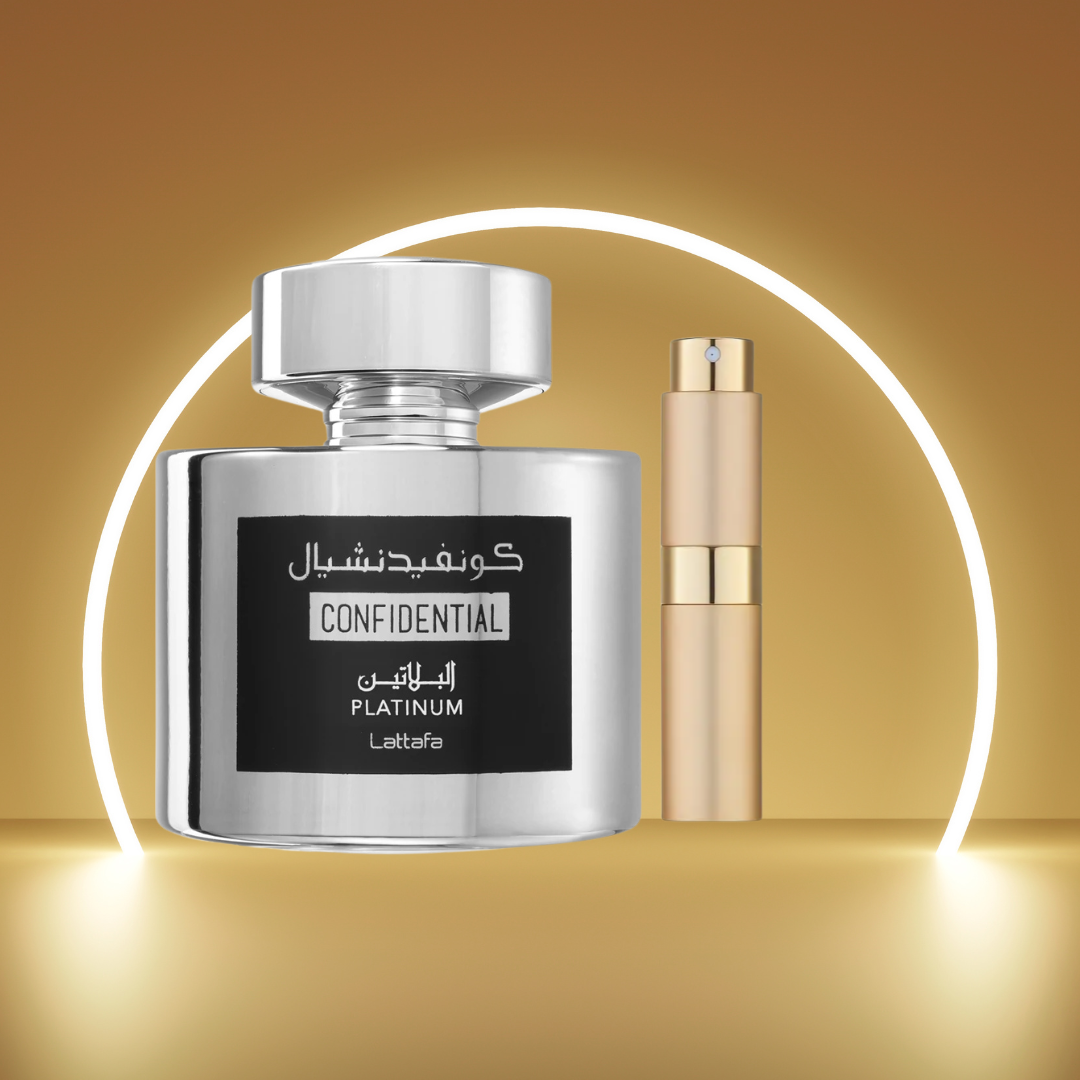 Lattafa Confidential Platinum EDP Herren  (Inspiriert von Chanel Allure Homme Sport)