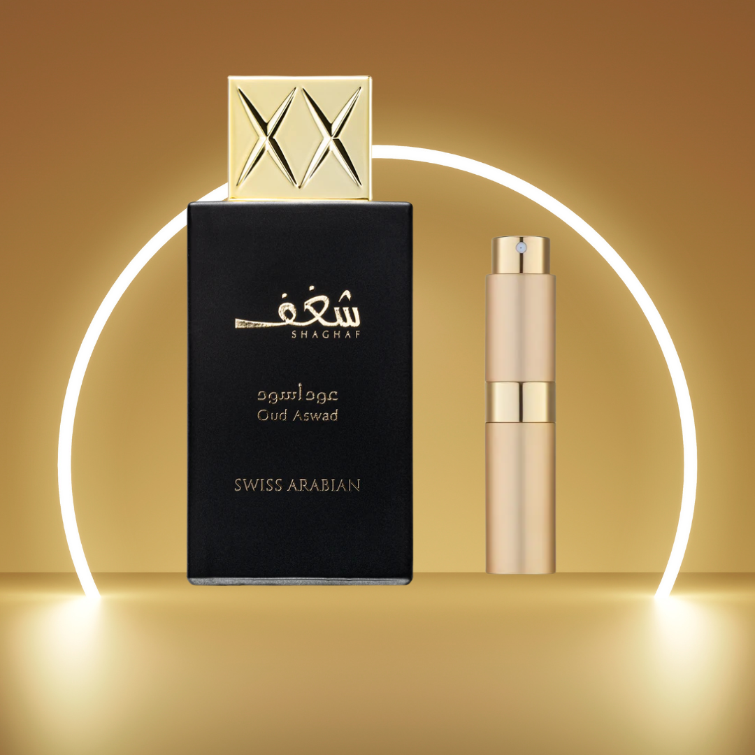 Shaghaf Oud Aswad EDP Unisex (inspiriert von MFK Oud Silk Mood)